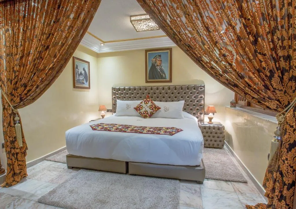 Deluxe King Suite (Fatiha) at Riad Sebti.